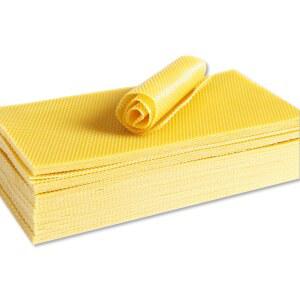 밀랍시트 공예용 벌집 공예 프레임용 파운데이션용 30Pcs 벌집베이스