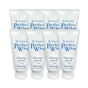 센카 퍼펙트휩 화이트클레이 딥클렌징폼 폼클렌징 120ml 8개