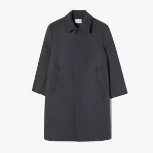 라코스테 남성 코트 울 캐시미어 발마칸 차콜그레이 FB836112