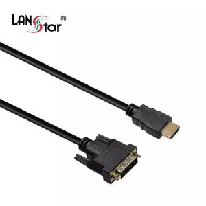 랜스타 LS-DVI19M-HDMI-10M DVI to HDMI 케이블 10M DVI18+1싱글 to HDMI