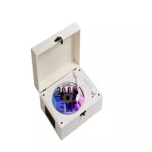 cd플레이어 턴테이블 블루투스 시디플레이어 아날로그 전축 플레이어 화이트 레트로