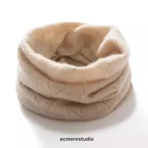 몽골산 캐시미어 100 니트 목토시 고비 넥워머