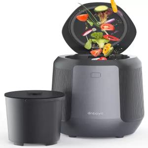 엔보이야 전기 주방 콤포스터 4.2L 대용량 음식물 쓰레기 가정용 무취 및 조용한 조리대 퇴비통 교체