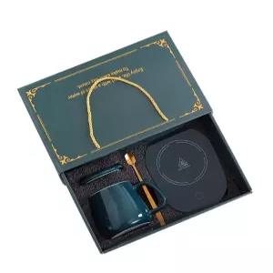 머그 워머 세트 선물용 집들이 온도조절 커피