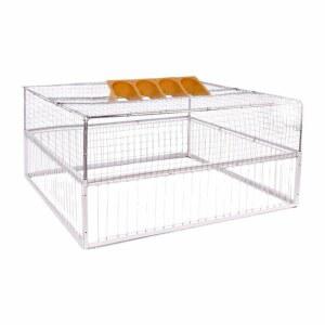 비둘기 조류 망 철제 80x65x30 새잡기 1 철창 퇴치기 동물