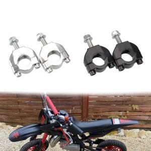 핸들 바 라이저 마운트 브래킷 클램프 테이퍼 22mm 78 인치 2 스트로크 47cc 미니 소형 모토 더트 바이크