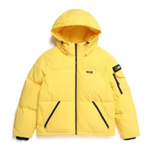 {매장정품} 내셔널지오그래픽 N224UDW121 골든몰 숏기장 덕 후디 점퍼 MUSTARD 1183300