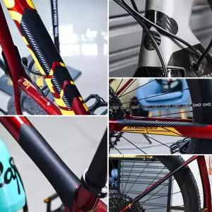 자전거 체인 보호 스티커 산악 자전거 관리 체인 스티커 접이식 프레임 보호 필름 안티 스크래치 코뿔소 스