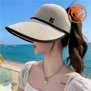 [콩심팥심]여름 썬캡 모자 햇빛 시원한 템 썬바이저 여름캡모자 밭일모자