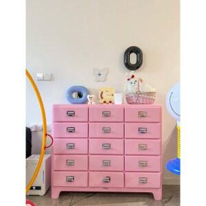 우드 서랍장 레트로 틈새장 수납 옵션1 보관함 서재 엔틱 30 유럽풍 작은 5단 소품