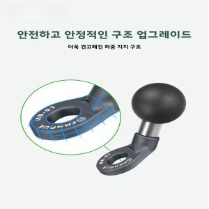 FANAUE 바이크 오토바이 핸드폰 거치대 백미러 25mm 볼 헤드 베이스 연장 사선 악세사리