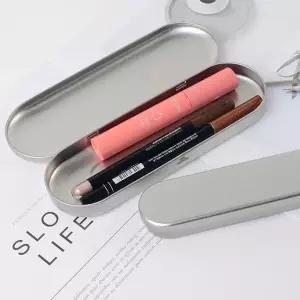 다목적 소품 보관함 라운드 틴케이스 철재 수납함 정리용 보관 박스 (WFKD3AK)