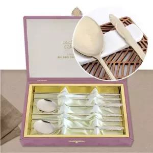 고품질 티타늄고급수저 디자인 프리미엄수저 프리미엄수저세트 2벌 (WFKDHXW)