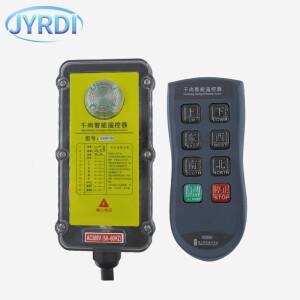 A6S 6 버튼 단일 속도 산업호환  무선 라디오 크레인 원격 제어 스위치 호이스트 오버 헤드 브리지 리프트