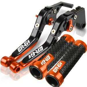 KAWASAKI ER6F 2009 F CNC 바이크 오토바이 조절 식 브레이크 클러치 레버 핸들 그립 엔드