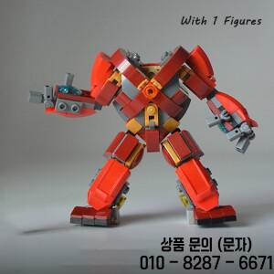 MOCER 철 슈퍼 영웅 피규어 갑옷 로봇 세트 빌딩  군사 메카 무기 벽돌 장난감 14세 이상 선물