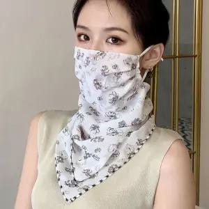 [골드스마일]스카프 마스크 활용도 햇빛 통기성 가지 여성