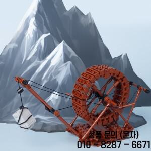 MOC 중세 성 기사 장면 크레인 빌딩  피규어 로프 후크 모델 액세서리 브릭 아이 장난감