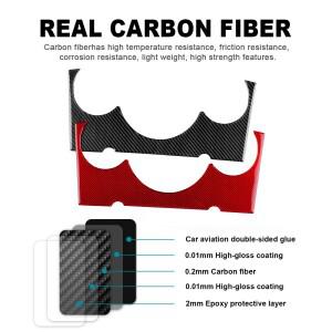 미니 쿠퍼 해치 원 R50 R53 2001-2006 카본 속도계 프레임 센터 계기판  스티커 인테리어 악세사리