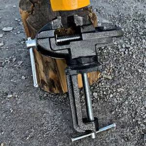 바이스 탁상 테이블 목공 클램프 작업 가공 회전