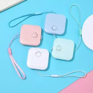 파스텔 피팅 측정 사각 휴대용 미니 줄자 FM605 줄자 스마트줄자 디지털줄자