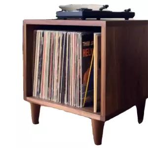 LP장 수납장 장식장 레코드 협탁 월넛 보관 거치대 턴테이블 레코드판 레코드