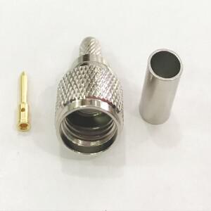 Rg58 lmr195 rg400 rg142 케이블 20pcs 미니 소형 uhf 남성 어댑터 커넥터