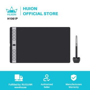 HUION piroy 스크롤 휠 드로잉 태블릿 배터리 프리 펜 아트 디자인 스케치 10x 2 L H1061P 3 세트 8 맞춤형