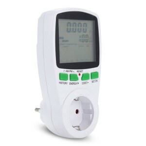 소비전력계 전력테스터 전기요금 측정기 미터기 소비 사용량 전자제품 에너지 전력계 역률