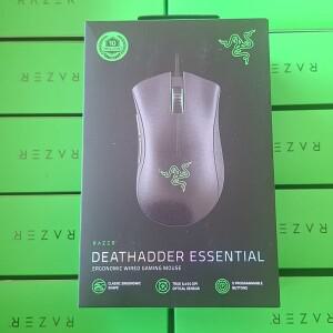 Razer DeathAdder 필수 유선 게이밍 마우스/유선 마우스 6400DPI 노트북 PC 게이머용 독립 버튼 5개