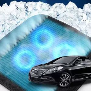 그랜저HG 호환 차량용 쿨링시트 메쉬 4팬용방석 사무실 여름방석 자동차 의자 아이스 휴대용 용통풍 용자동