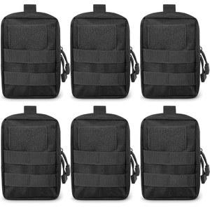 Gogoku 6팩 몰리 파우치 전술 컴팩트 유틸리티 EDC 허리 가방