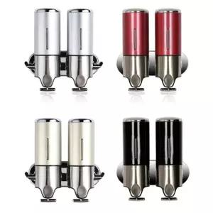 욕실 샴푸 디스펜서 2구 호텔 푸통 물비누 핸드워시호 호용품 홀더 샴프 3구 세제