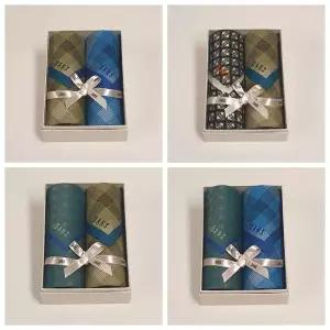 [닥스](김해점)남성 손수건 2매 세트 DAKS2604