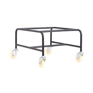 강당의자 거치대 카트 적재대 보관함 3단 업그레이드된 이동 이동식 블랙 보관대