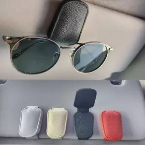 선바이저 선글라스 거치대 안경 걸이 클립케이스 차량용 자동차 용홀더 수납 썬글라스