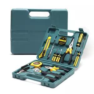 멀티 공구 세트 정비 드라이버 펜치 줄자 망치 8013C박스 가방 부품 상자 함세트 렌치 플라이어 컷터칼 구