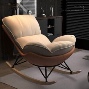 흔들의자 안락의자 북유럽 1인 마루 97CM 엔틱 카페 원목 휴식 호텔쇼파 싱글 의자