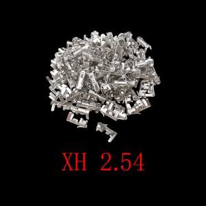 세니식 100/500Pcs JST XH 2.54 금속 암 핀 접촉 압착 단자 피치 소켓 플라스틱 하우징 와이어 커넥터