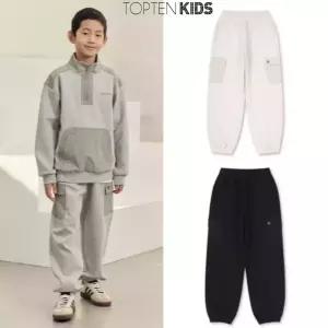 탑텐키즈 밸런스 인기25년 남아 울트라스트레치 조거 팬츠 맨투맨 2종택1 MKF1PT1401