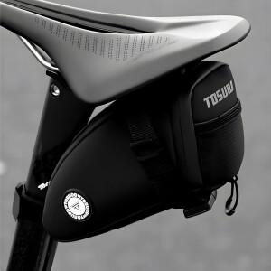 호환 TOSUOD 자전거 안장 가방 1.2L 대용량 지퍼 내구성 테일 백 MTB 로드 바이크 야외 사이클링 액세서리