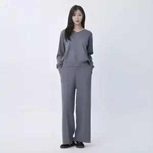 플라스틱아일랜드 BEIGE밴딩 니트 팬츠 PR7KP081 868995