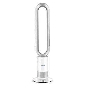 USB 무선온풍기 가정용 사무실 히터 실버화이트 원룸 스탠딩 냉온풍기