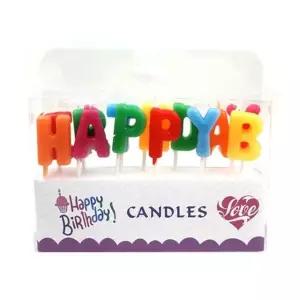 (네오텍스) 생일초 Happy birthday 1세트 알파벳초 이벤트 용품 파티 부품