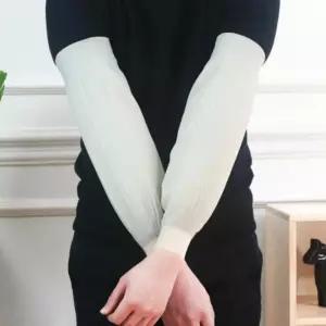 청소 방수 작업용 고무 롱 토시 라텍스 팔토시 2P 실리콘 남자 주방 미술 헐렁한 용팔 산업용