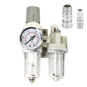 에어필터레귤레이터 AC2010 02 공기 펌프 압축기 오일 필터 조절기 트랩 공압 수분 분리기 압력 배수 공급