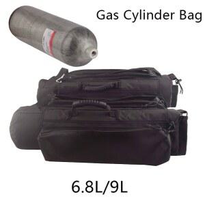 8L 9L 스쿠버 최대 에어 다이빙 실린더 가방 PCP 장비 블랙 액세서리 CO2 섬유 페인트 탄소 소프트 탱크 보호