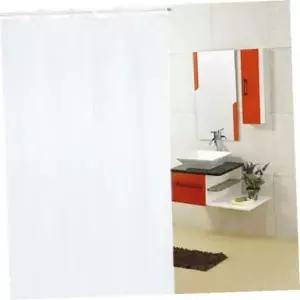 방수샤워커튼 스트라이프 반투명 샤워 커튼(화이트) 욕조샤워커튼