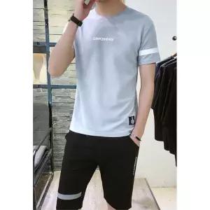 남성헬스복 쿨링소재 스판혼방 운동상하의세트/ 이지스타일링 냉감원단 쉬운코디