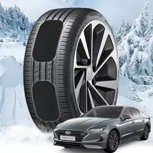 쏘나타 DN8 붙이는 스노우체인 스노우캐치